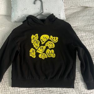 Girls smiley face hoodie